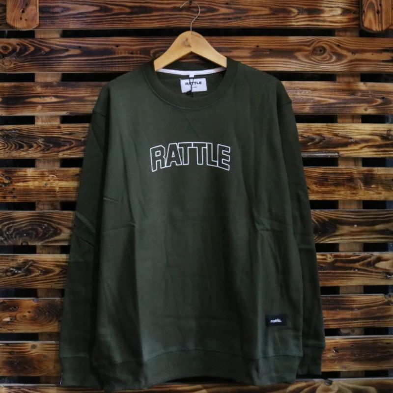 TRIPLE XTREME / CREWNECK RATTLE GREEN ARMY / RATTLE