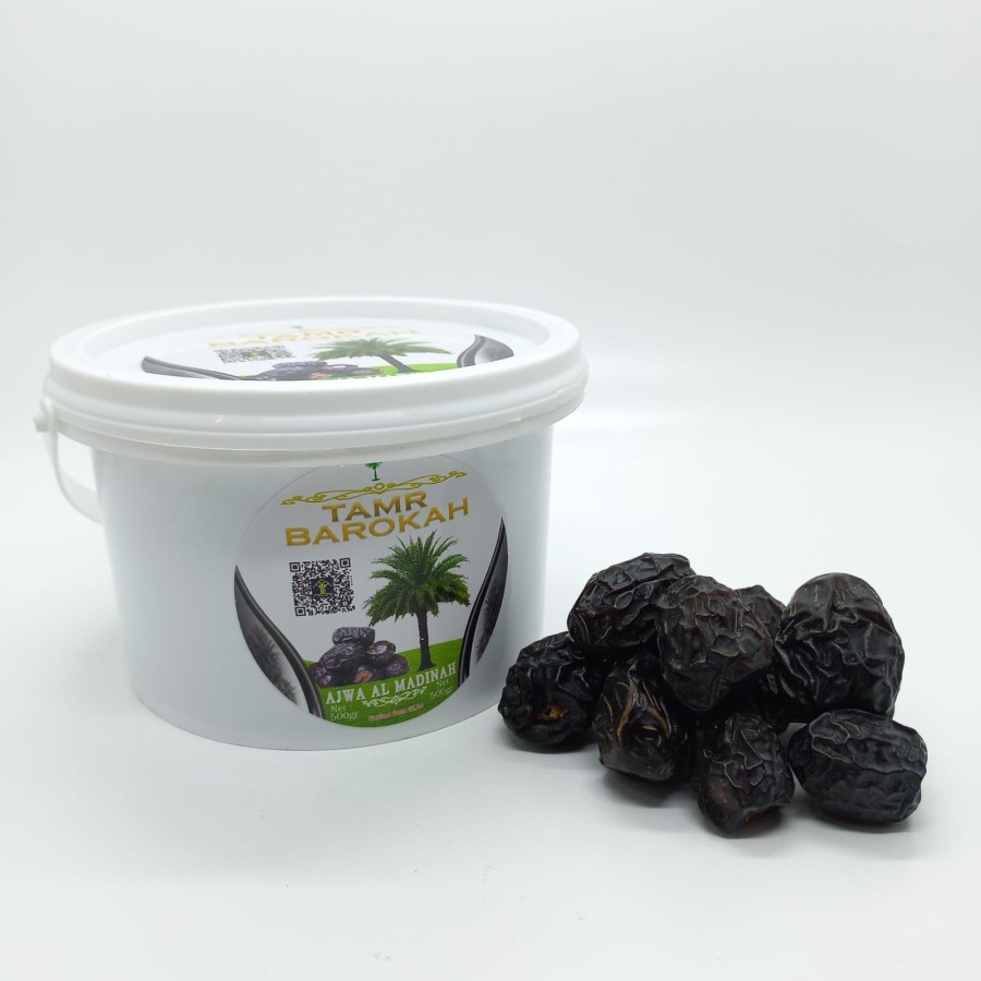 

KURMA AJWA EMBER 500 GR ORIGINAL asli