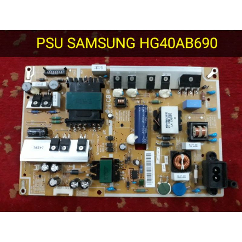 POWER SUPLAY REGULATOR SMART TV SAMSUNG HG40AB690