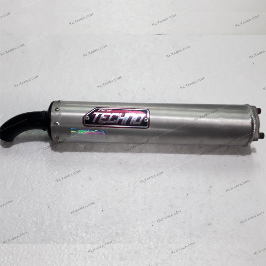 Silencer Knalpot Slip On 2 Tak Techno Original Aluminium
