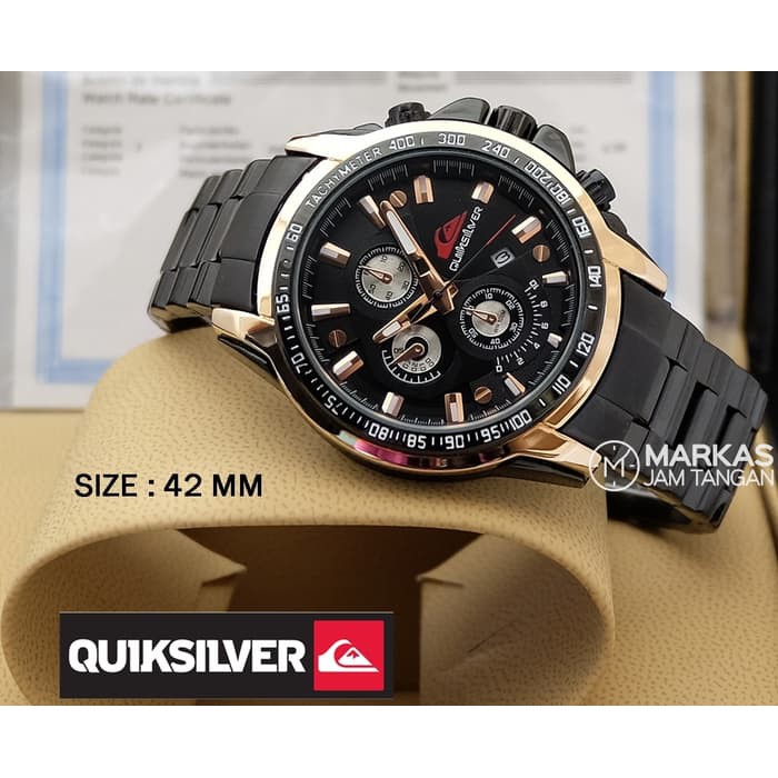 Jam Tangan Pria QuikSilver Crono Variasi Stainless Steel | MRKS