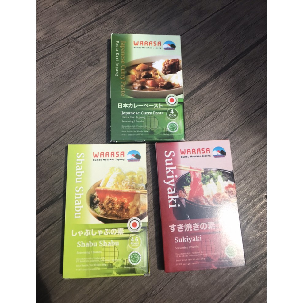 

WARASA bumbu masakan Jepang