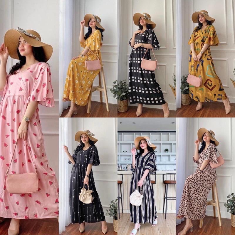 BEST SELLER KAREEN DRESS / KIMONO DASTER DASTER BUSUI TALI SAMPING KANAN KIRI DASTER VIRAL