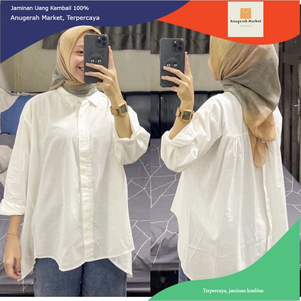 RIKA TOP / KEMEJA WANITA / BAJU WANITA / ATASAN WANITA TOP