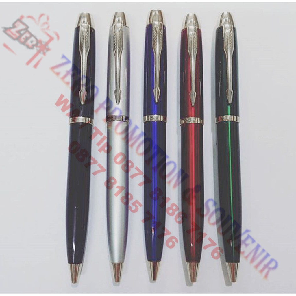 

Souvenir pulpen stainless 222 polos