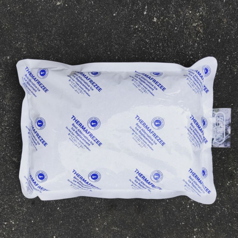 BLUE THERMAFREEZE jumbo 1kg ice gel pack dry ice SEMI FINISH