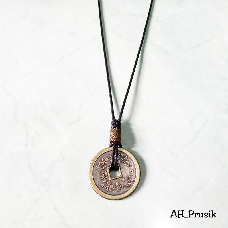 Kalung Koin Cina Spacer Logam (Koin 500)