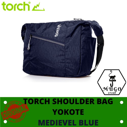 TAS SELEMPANG TORCH YOKOTE MESSENGER BAG - MEDIEVEL BUE