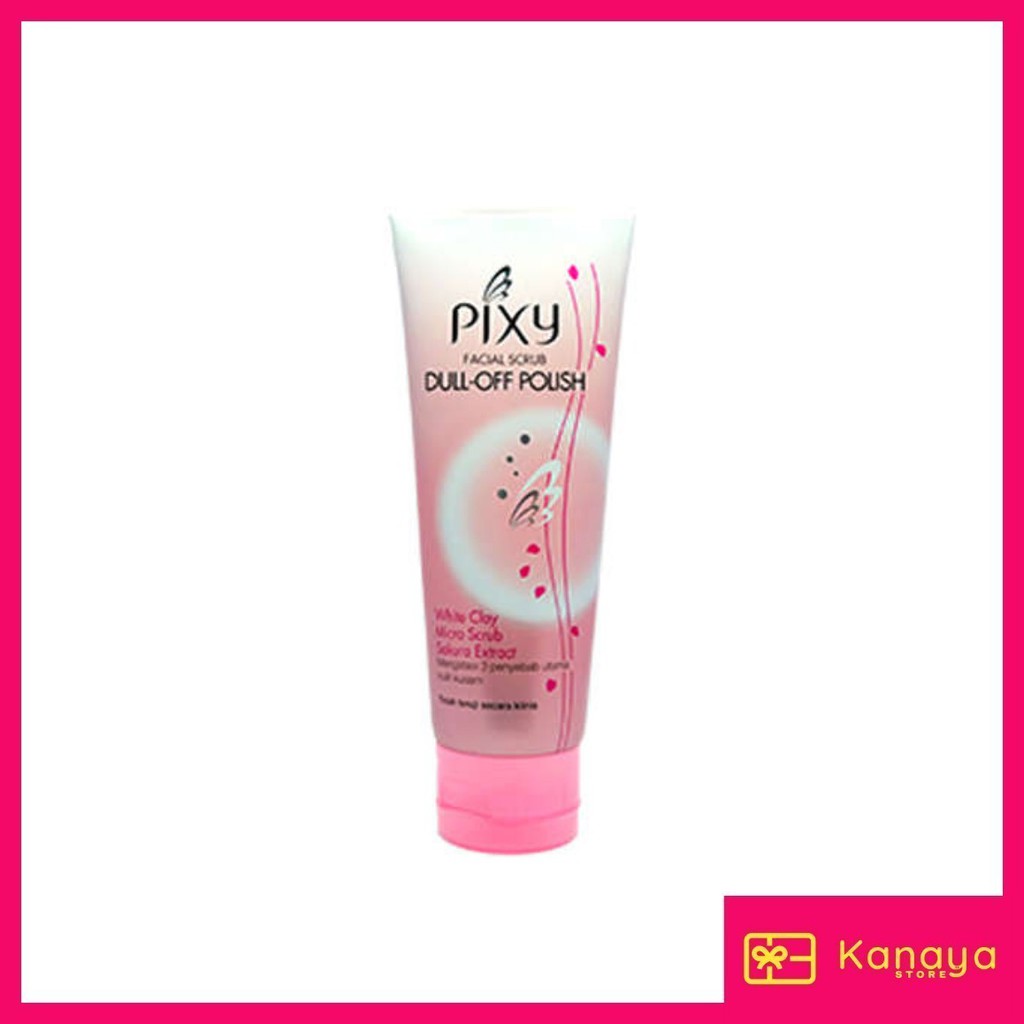 (BISA COD) Pixy Dull Off Polish Facial Scrub