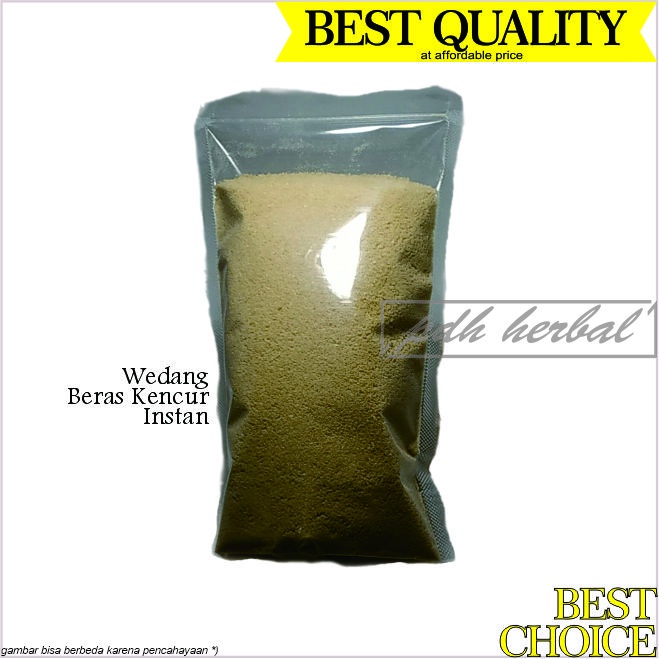 

Wedang Beras Kencur Instan - 1 Kg ( 1000 Gram ) - Instant Saffron-colored Rice Ailment Beverages