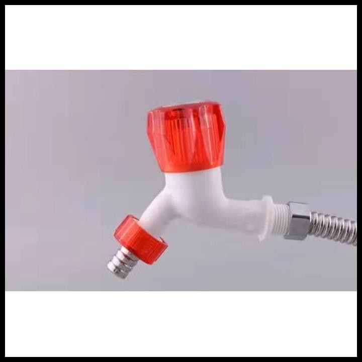 BEST DEAL KERAN KRAN AIR TAMAN PVC TRANSPARAN /MERK TESON