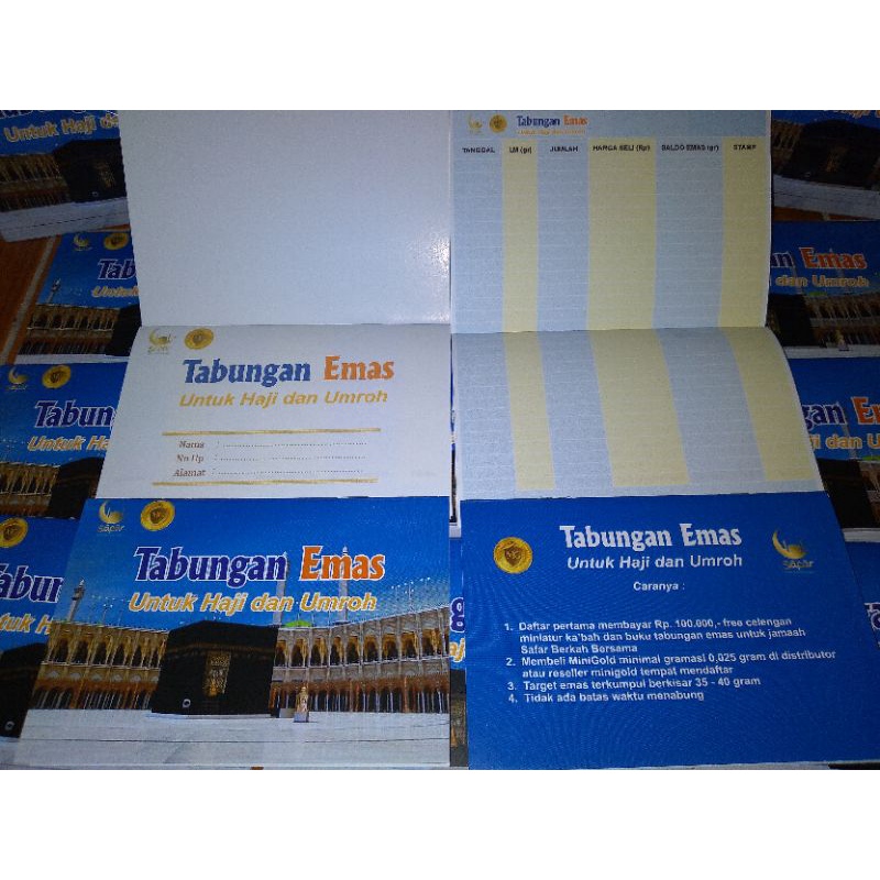 

BUKU TABUNGAN AGEN CUSTOM / TABUNGAN KOPERASI JILID BENANG DAN LAMINASI