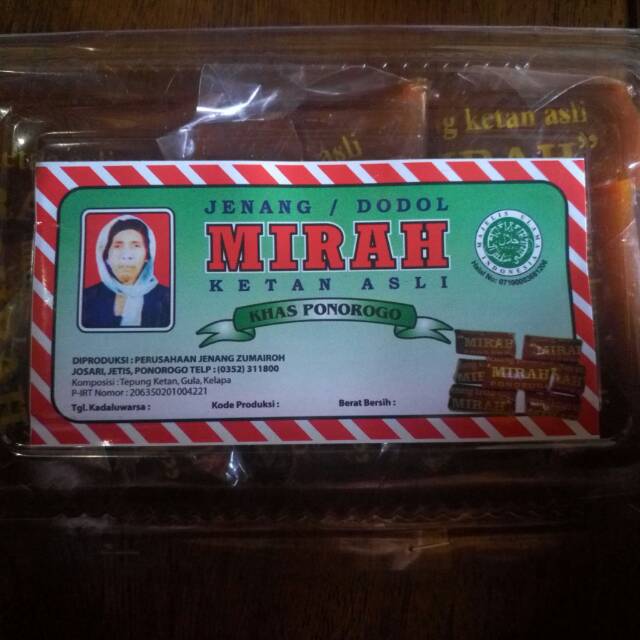

Jenang Mirah Irisan