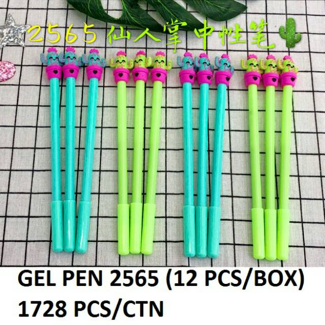 

Pulpen Bentuk Kaktus dan Pot / Pulpen Tumbuhan Kaktus