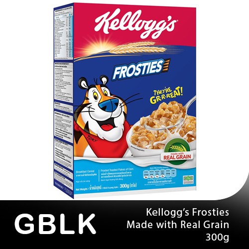

KELLOGG'S FROSTIES SEREAL MADE WITH REAL GRAIN 300 GRAM