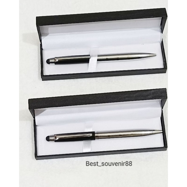 

Bp 804/Pulpen Metal/Pen Exclusif/Ballpoint/Pulpen+Box Hitam/Pen Stainless Model putar/Pen Besi