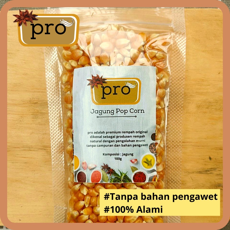 

Jagung Popcorn Premium Pilihan Isi 100 gram