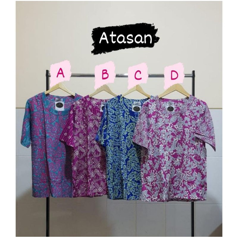 Setelan ¾ JMB Cap BD by Luza Batik