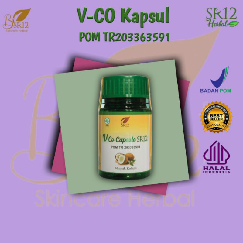 

VCO KAPSUL SR12 VIRGIN COCONUT OIL MINYAK KELAPA MURNI Obat Ruam Popok Pada Bayi