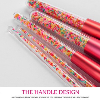 [ready INDO] BRUSH SET MAKE UP KUAS LUCU COLORFULL CANTIK