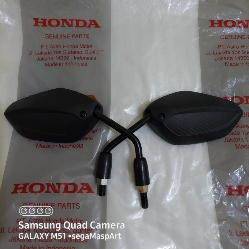 Kaca Spion Beat ISS Street New LED 2020-2021 K1A Original, Win, Tenshi