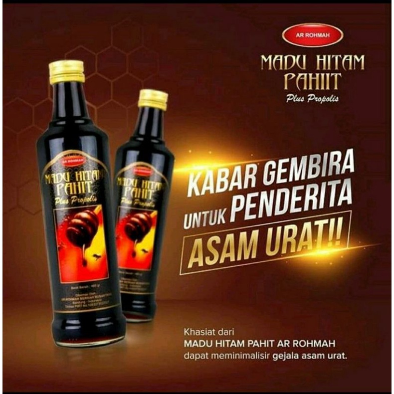 

Madu hitam pahit arrohmah