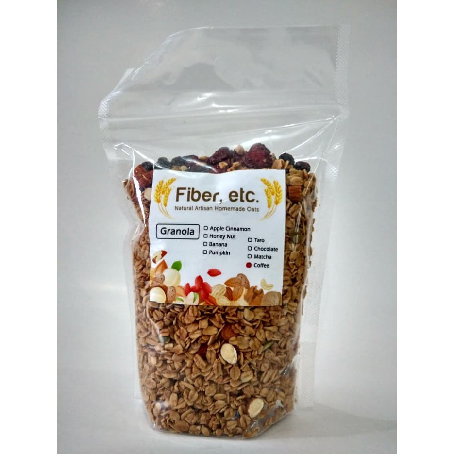 

Granola Fiber Etc 500gr Coffee