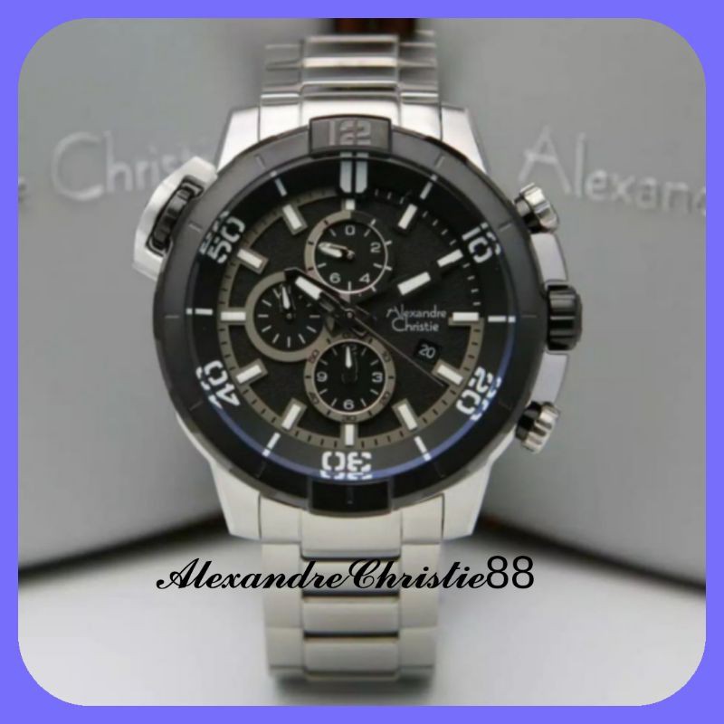 Jam Tangan Pria Alexandre Christie 6554 AC6554MC AC 6554 | Original