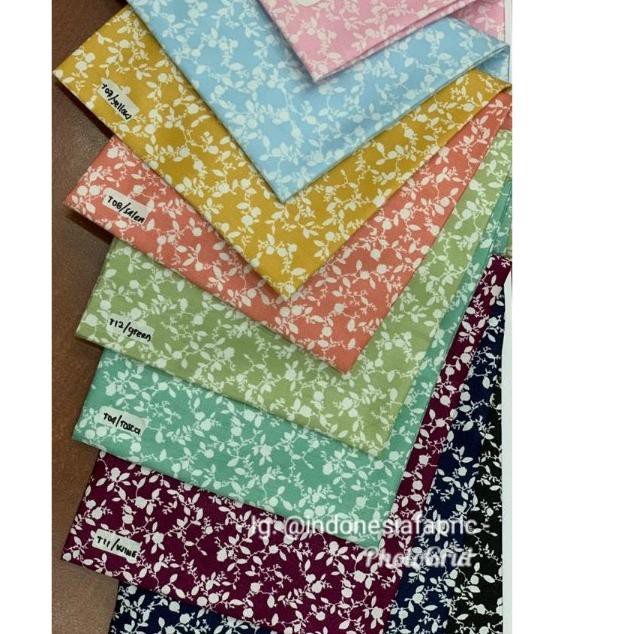 *Memuaskan KAin Bahan Meteran KAtun Jepang Tokai Senko Motif Furano (≡∇)