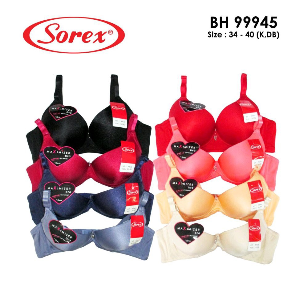 SOREX Bh Bra busa tebal maximizer kawat 99945 / push up bra