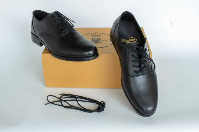 Sepatu kulit asli sepatu pantofel pria model Hadley Oxford Flavio boston