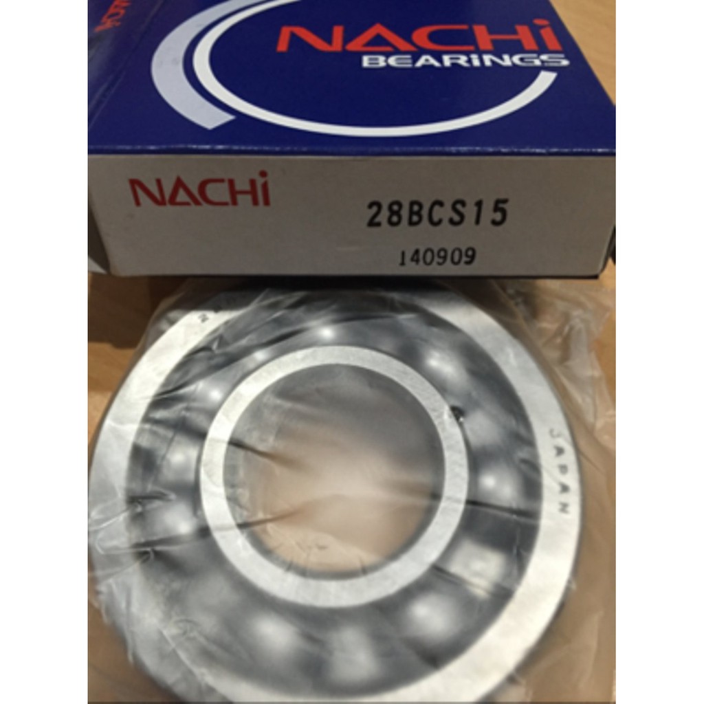BALL BEARING 28BCS15 NACHI  KRUK AS HONDA TIGER GL PRO NEO TECH