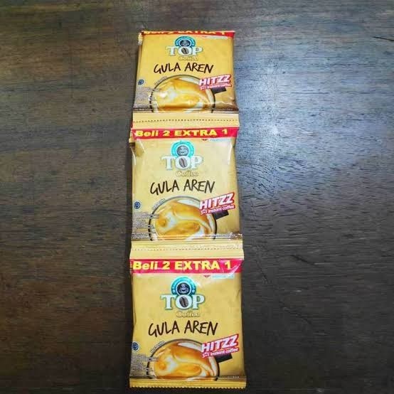 

Kopi Gula Aren TOP COFFEE - 1 renteng (isi 15 sachet @22 gram)