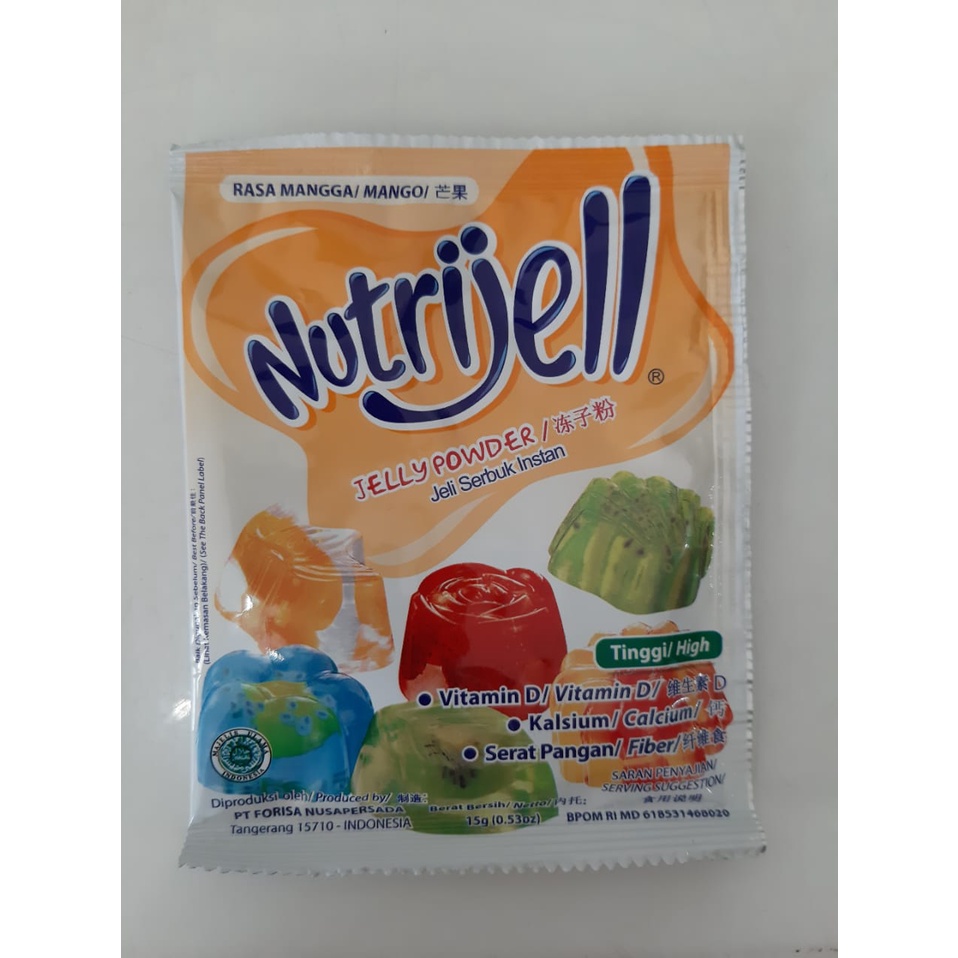 

Nutrijell Jelly Powder Rasa Mangga 15g