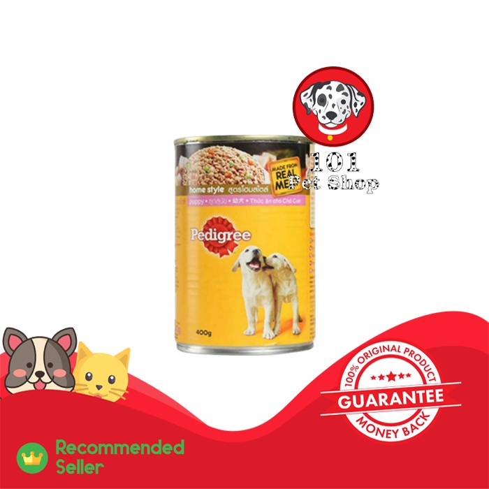 MAKANAN ANJING PEDIGREE PUPPY 400GR