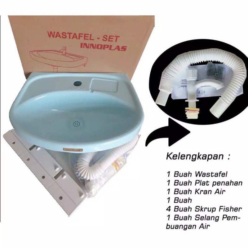 Wastafel Portable Plastik SET MURAH INNOPLAS-Tempat Cuci Tangan Praktis-WASHTAFEL PORTABLE PLASTIK