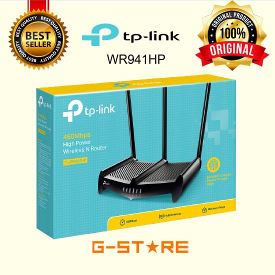 TP-Link TL-WR941HP 300Mbps High Power WiFi Router N300 IPv6 IPTV Ruter Access Point WPA TPLINK