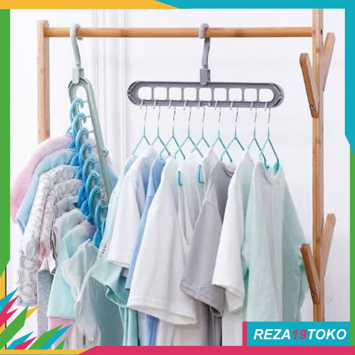 HANGER BAJU / RAK GANTUNGAN BAJU / MAGIC HANGER / GANTUNGAN BAJU / HANGER GANTUNGAN BAJU RAK 268