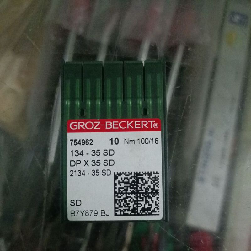 jarum DP x 35 SD nomor 16 groz beckert