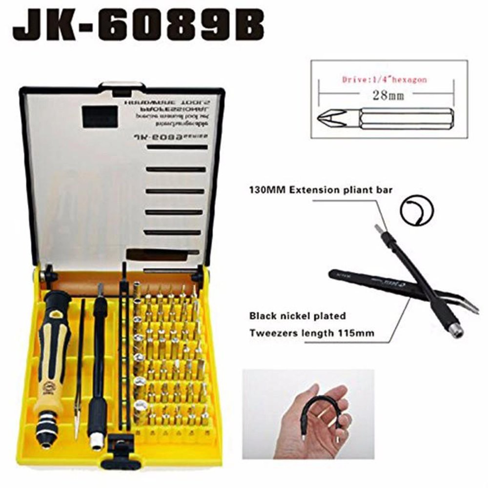 Obeng Set 45 In 1 JAKEMY JM6089B High Quality