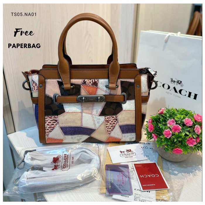 

BISA BAYAR DITEMPAT TAS COACH IMPORT FREE PAPERBAG - BROWN