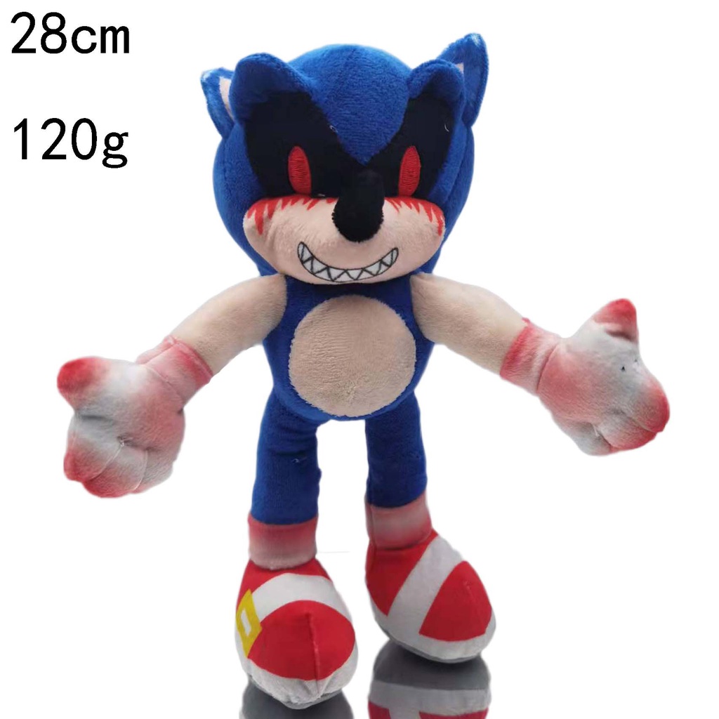 Mainan Boneka Plush Anime Bloody Sonic Ukuran 28CM Untuk Hadiah Ulang Tahun Anak