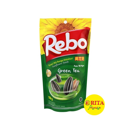 

REBO Kuaci Green Tea 150gr