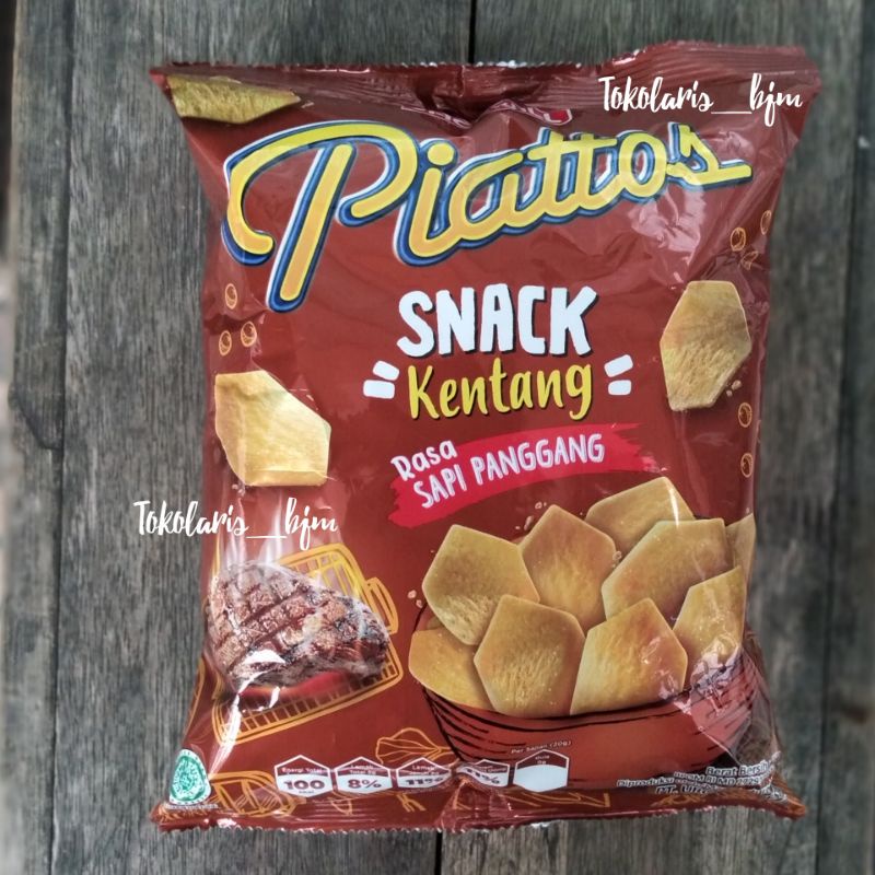 

Snack Kentang Piattos Rass Sapi Panggang 75gr