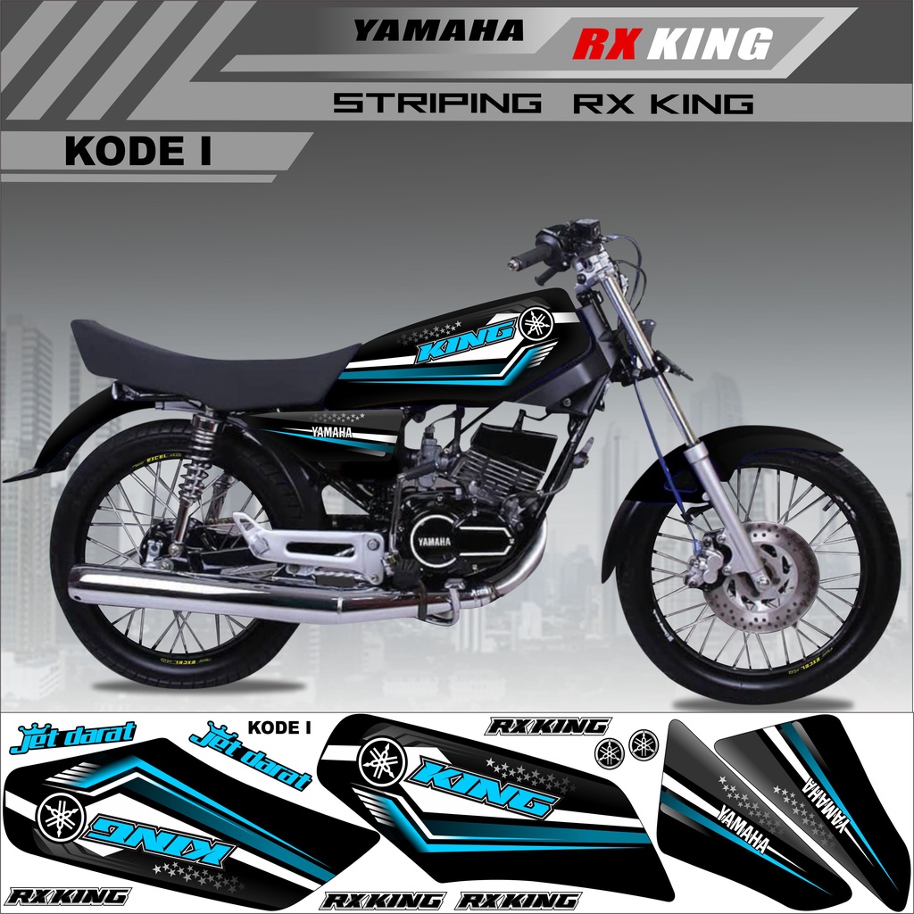 Sticker Striping Rx King Variasi Stiker Rx King Variasi Kode I