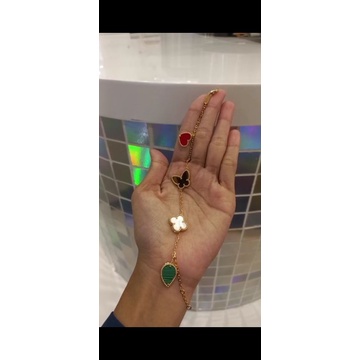 Cincin Pd paola kupu putih & VC garden mini