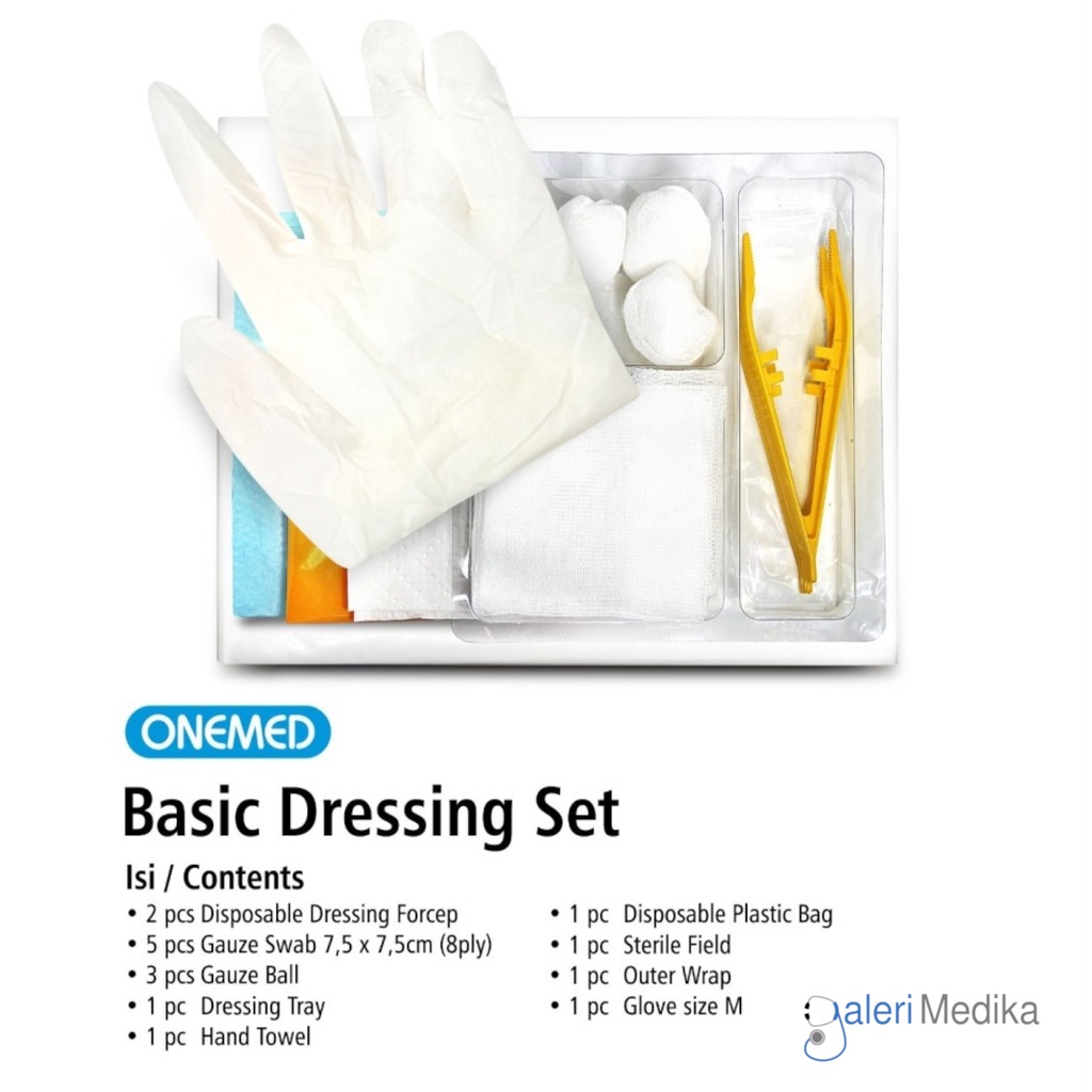 Onemed P3K  Basic Dressing Set Perawatan Luka