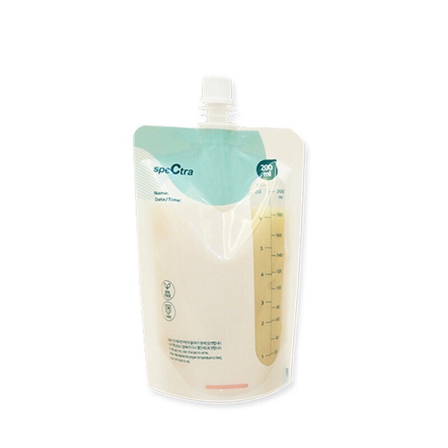 Kantong Asi Spectra premium milk bag with connector &amp; REFILL