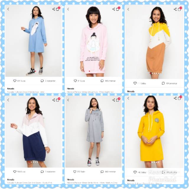 Tunik Hoodie Nevada branded Matahari