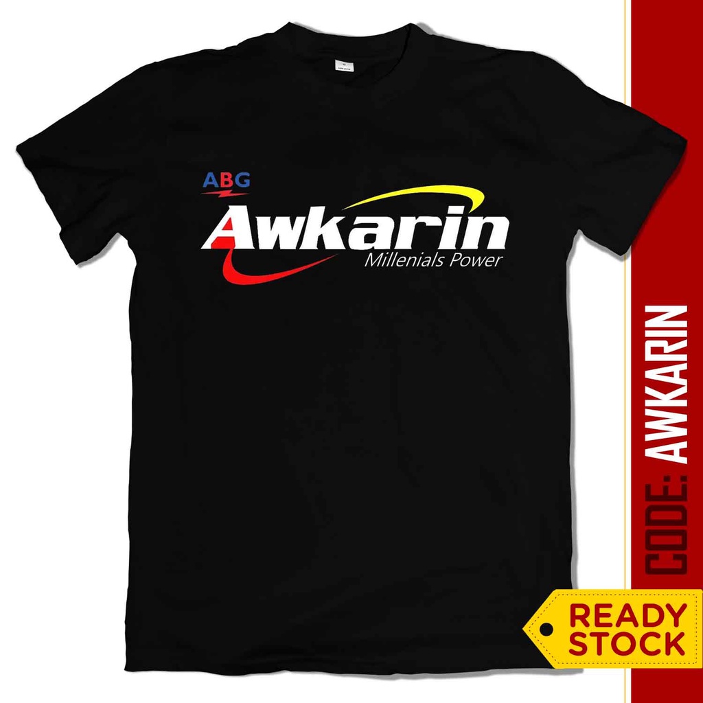 READY STOCK! KAOS PLESETAN LOGO LUCU DAN UNIK